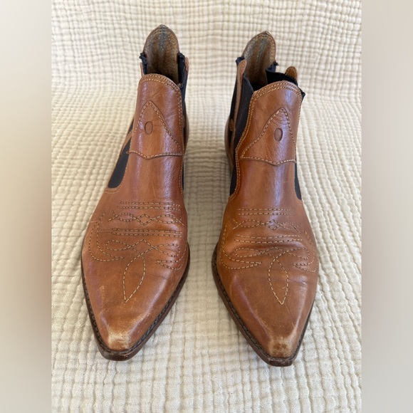 TRUE VINTAGE Bandits Western Booties - Picture 5 of 9